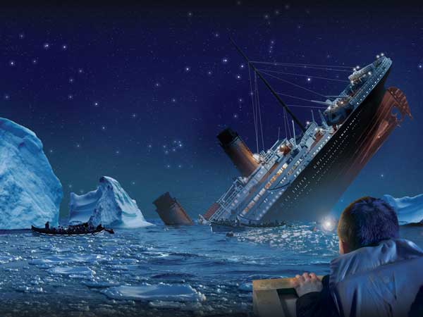titanic sinking 
